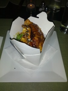 Crispy Chicken Teriyaki Wontons from Snaps American Bistro